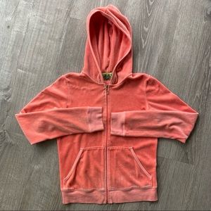 Peach Juicy Couture Velour Jacket